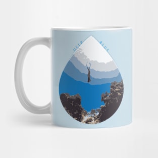 Diver Deep Blue Mug